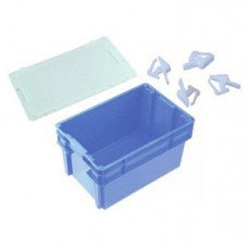 Nally 52L Security Lid Container with Lid & Clips