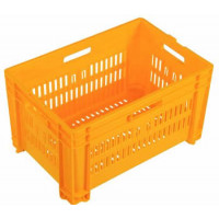 Nally 50L Vented Stacking Plastic Crate
