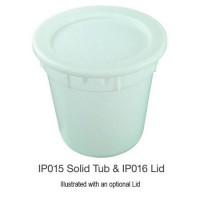 Nally IP015 67 L Solid Round Tub (IP016 Lid Optional)