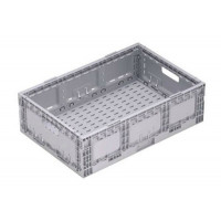 Nally Returnable Stacking Folding Crate 33L